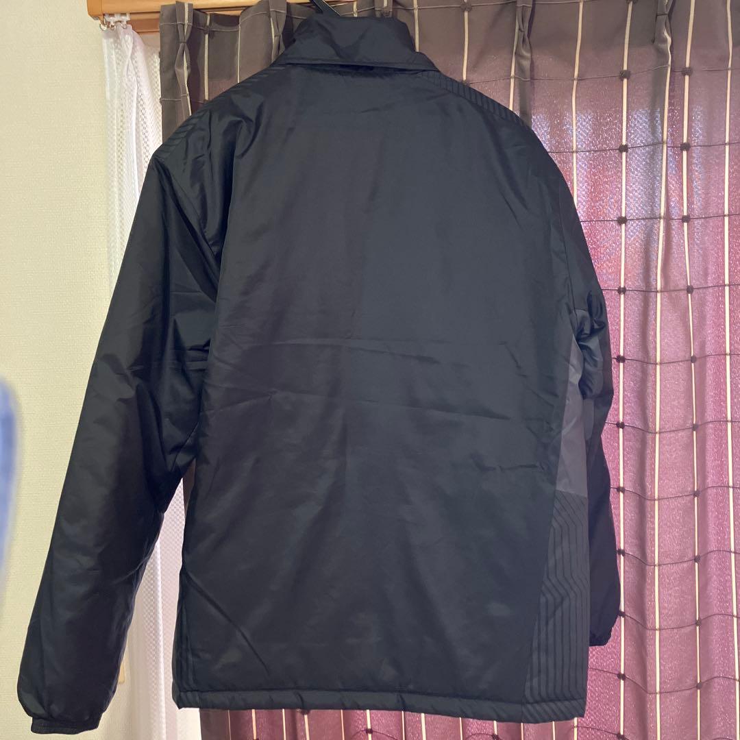 PUMA ブラック ウィンドブレーカー L 中綿ウォーマー　サッカー　上下セット