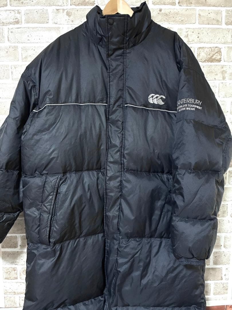 【フォロー割】良品 カンタベリー メンズ ダウン ベンチコート 3Lサイズ