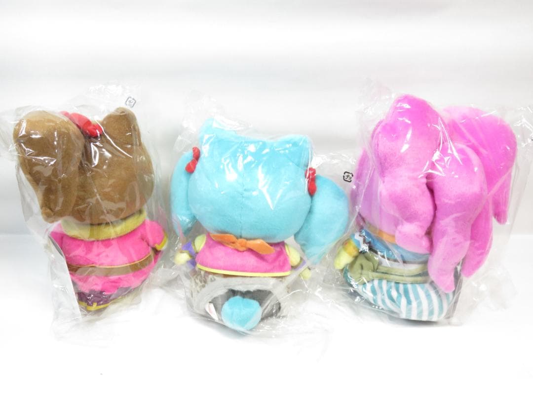 中古 ドラゴンクエストX ふうせん三姉妹ぬいぐるみ プー クー リポ 3体セット