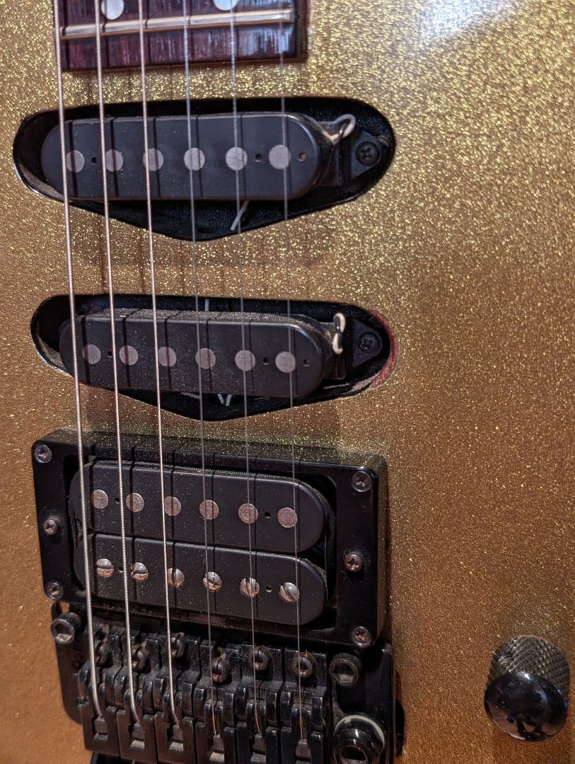 エレキギター ヘイマー HAMER USA製 ゴールド