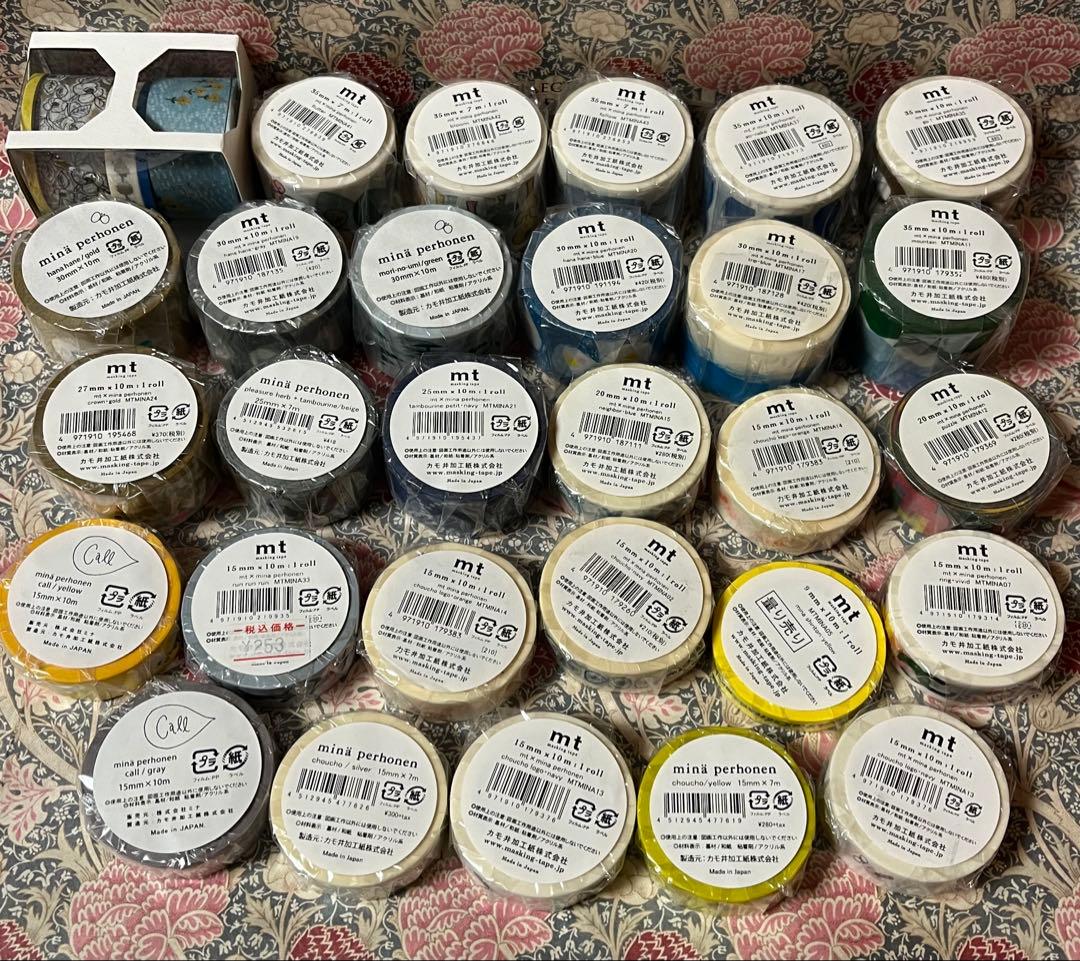 ミナペルホネン　マスキングテープ　mtマスキングテープminaperhonen