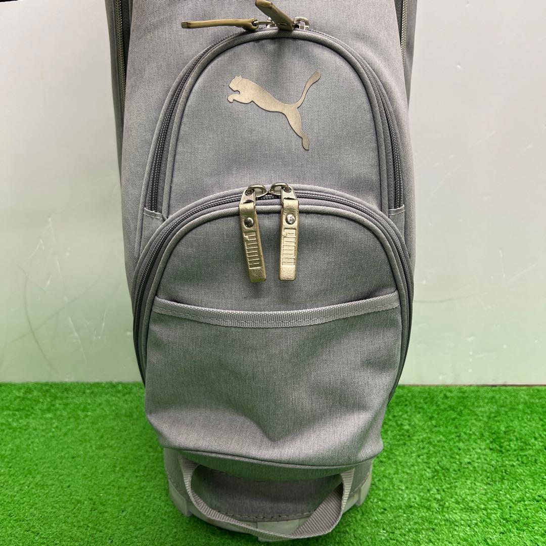 プーマ　PUMA 8インチ キャディバッグ　ゴルフバッグ　大人気　中古品