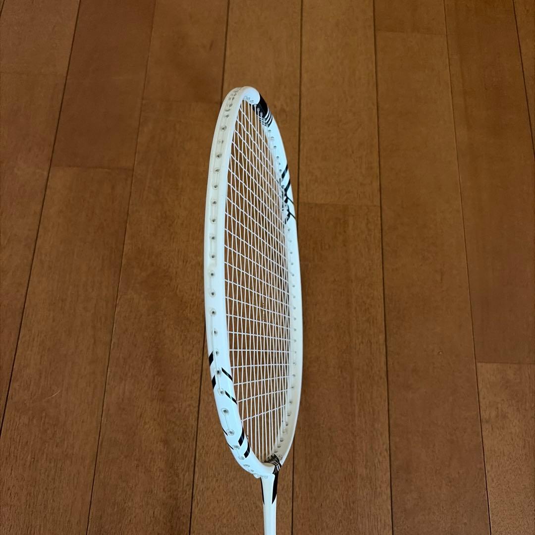 バドミントンラケット 2本セット L5 ホワイト/ブラック