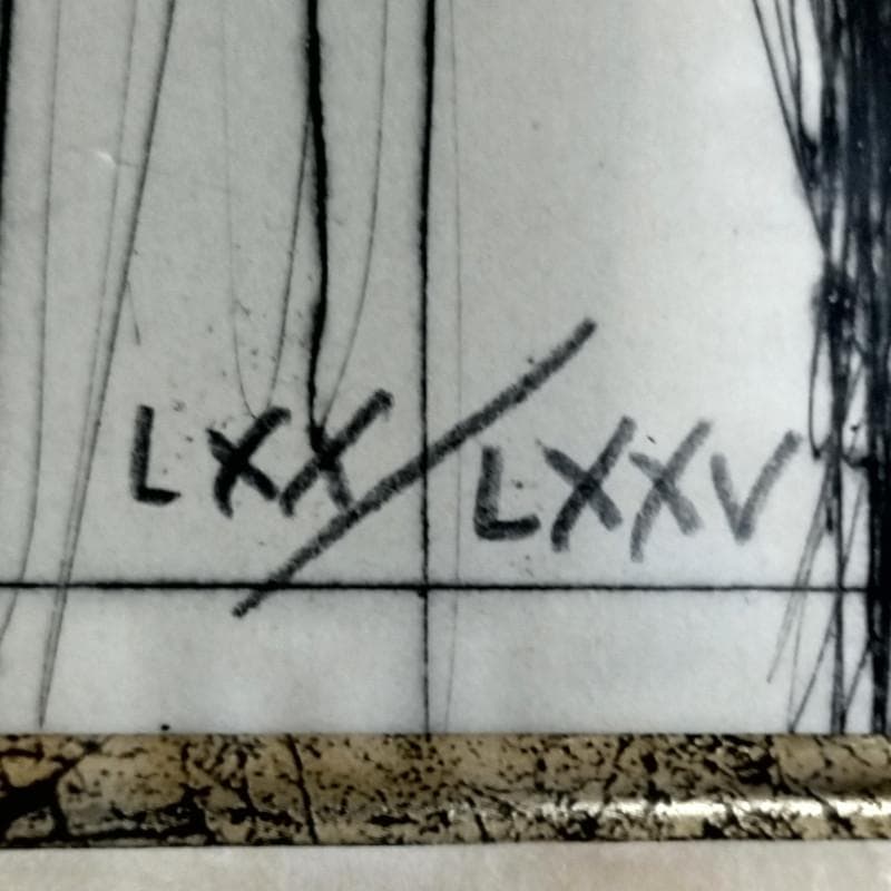 ☆ビュッフェ☆「 鳥 」リトグラフ　ed 70/75 良好！