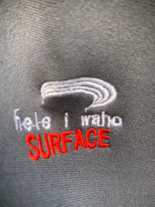 ハワイのブランドの長袖ウエット