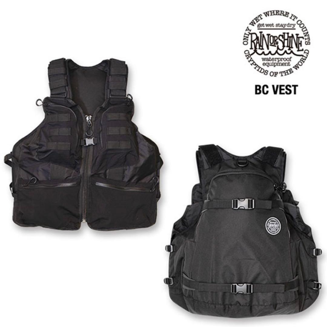 RAIN OR SHINE レインオアシャイン BC VEST 15L ブラック