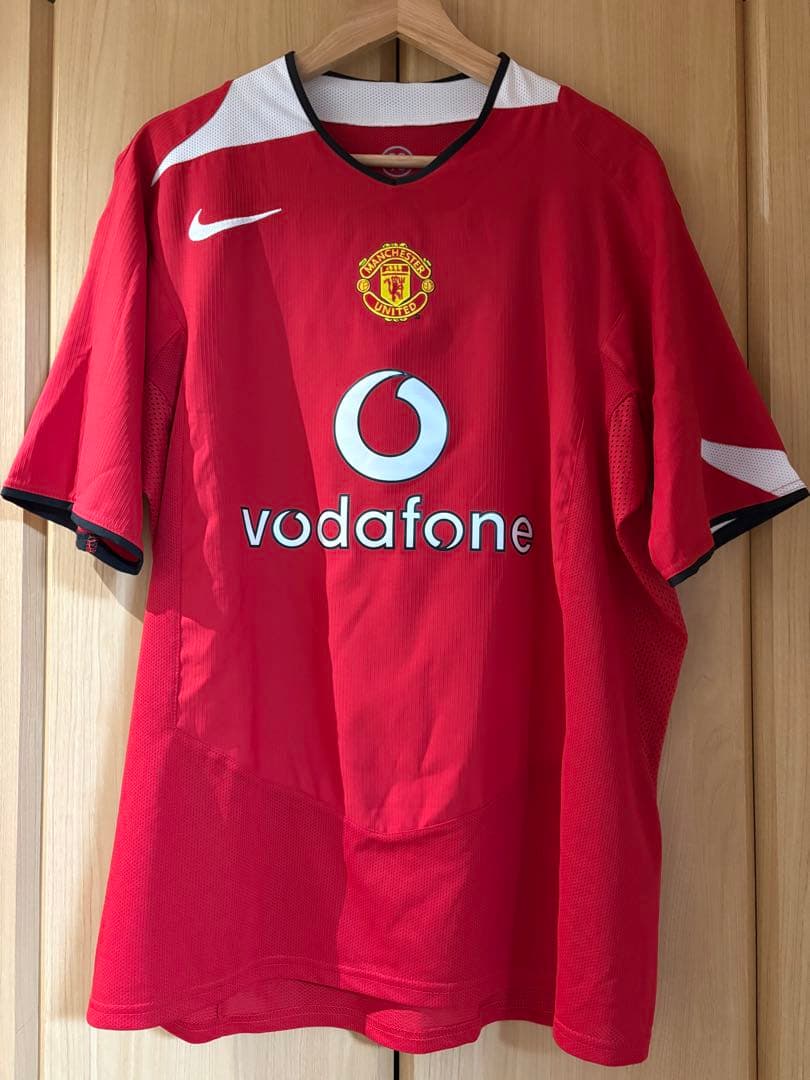 【美品】マンチェスターユナイテッド 04-06 ホームユニフォーム ルーニー