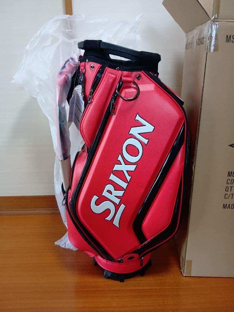 Srixon キャディバッグ レッド 10.0型