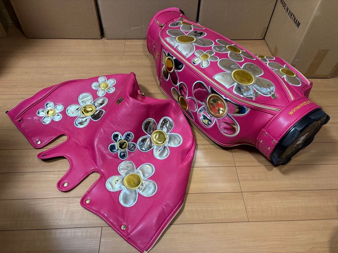 WINWIN STYLE ウィンウィン スタイル キャディバッグ ローズ