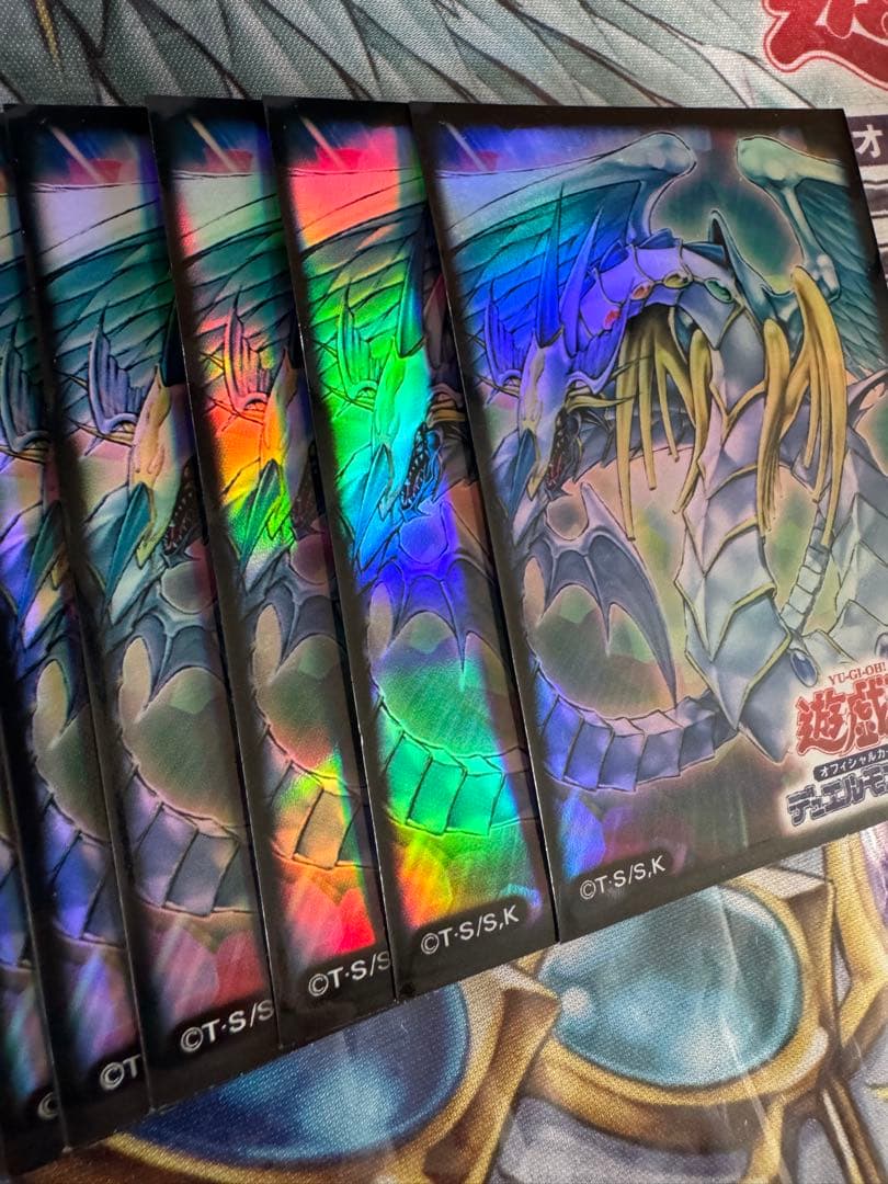 究極宝玉神 レインボー・ドラゴン スリーブ　遊戯王　 スリーブ　63枚