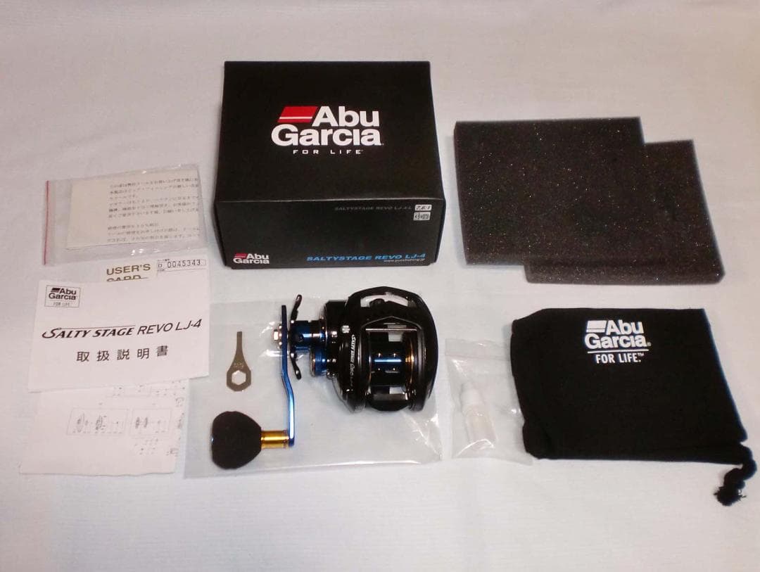 アブガルシア　ソルティーステージレボ　ＬＪ－４（Revo LJ-4）『左巻』新品