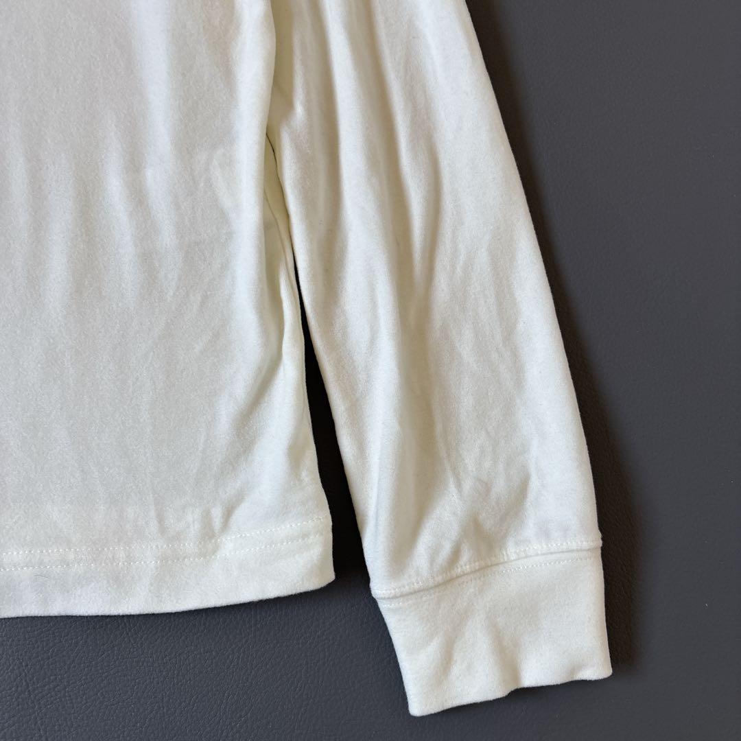 【24SS】美品♡パーリーゲイツ 綿ベア天竺長袖ハイネックカットソー ニコちゃん