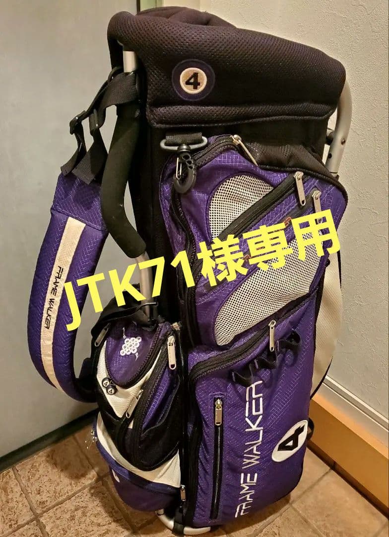 希少 ミズノ フレームウォーカー キャディバッグ nine ball