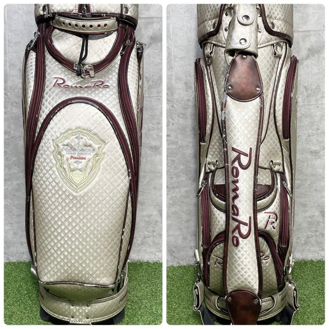 【希少】RomaRo ロマロ プレミアム 数量限定品 キャディバッグ 激レア