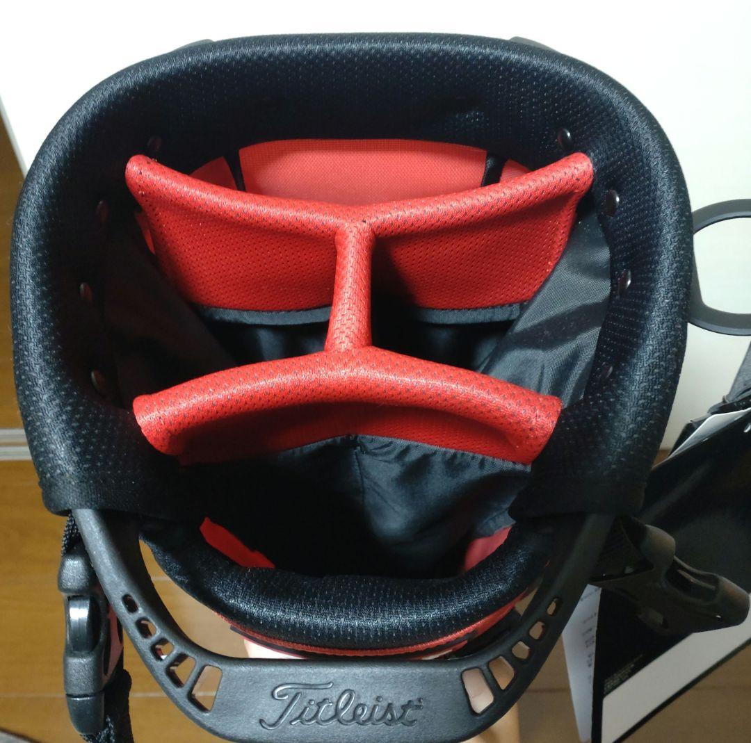 Titleist 赤 キャディバッグ 新品未使用品