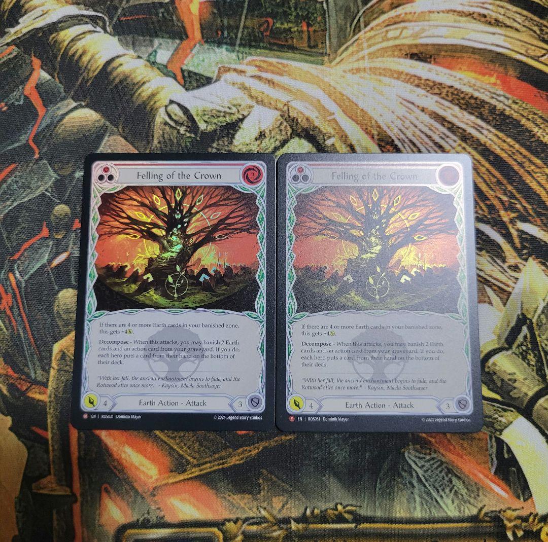 その他 Felling of the Crown foil FAB