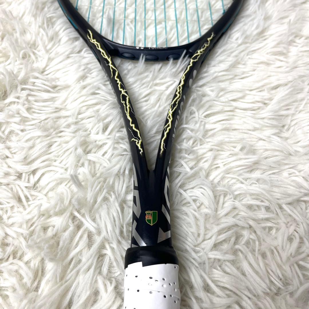 【美品】 ヨネックス ボルトレイジ 7V 前衛用 ソフトテニス ラケット ②