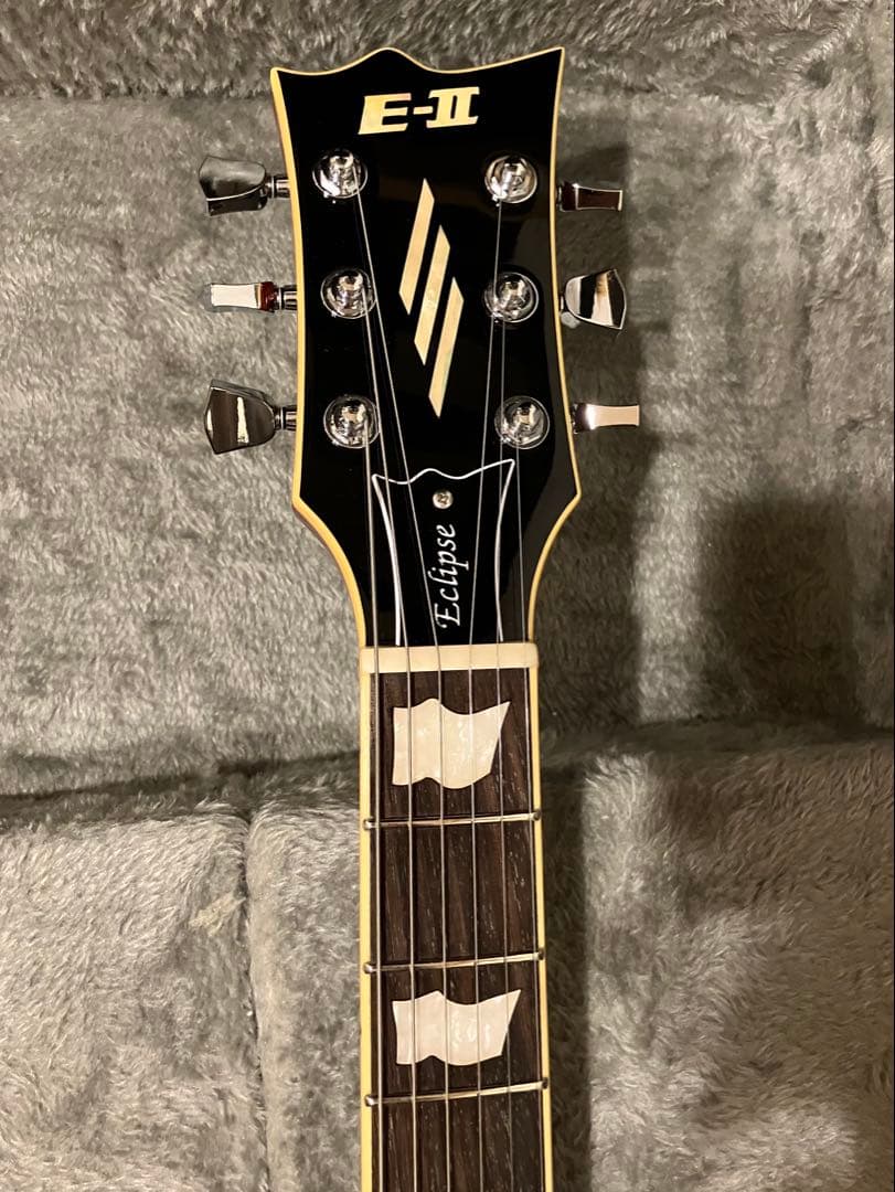 ギター ESP E-II EC FM/EMG Lemon Burst