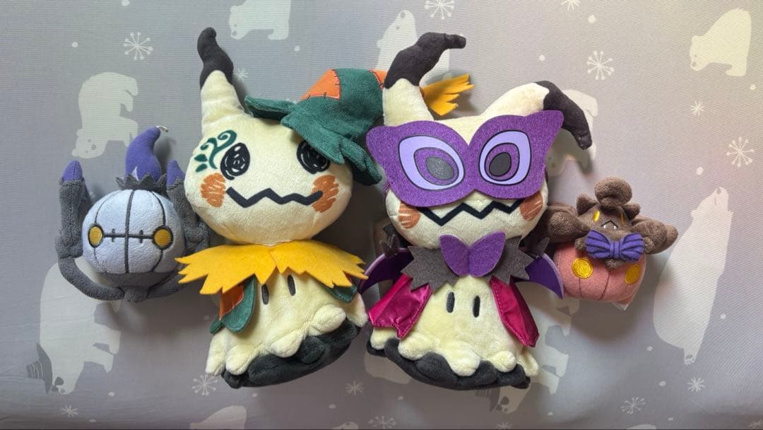 ポケモンハロウィンぬいぐるみセット