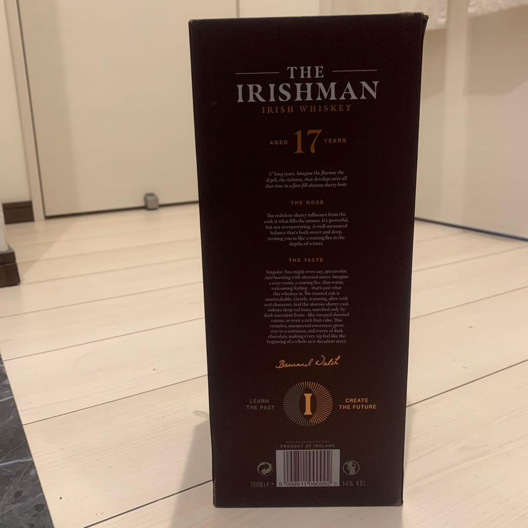 【未開封・希少】The Irishman 17年 シングルモルト シェリーカスク