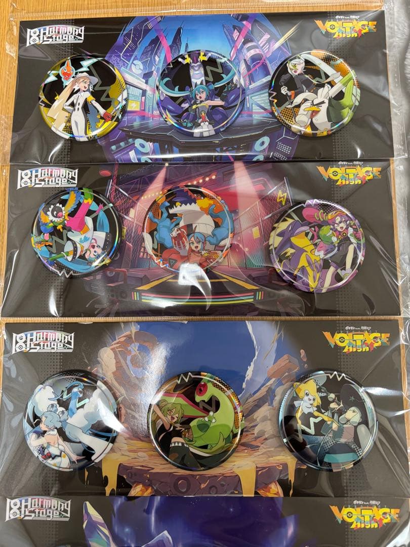 初音ミク　缶バッチ　ポケモン