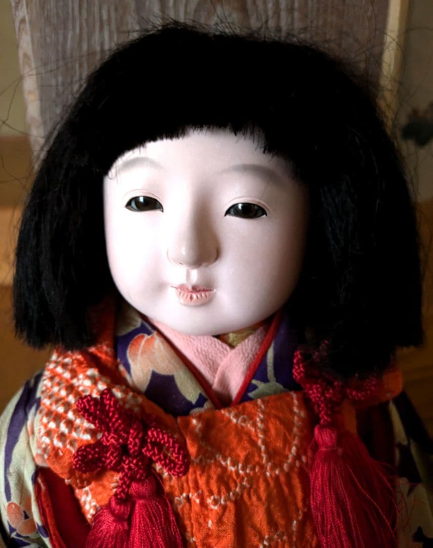 12号　昭和初期　戦前　作者不明市松人形　ビスクドール　ひな祭り