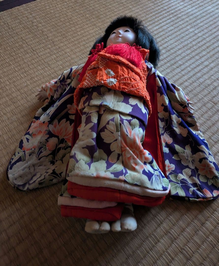 12号　昭和初期　戦前　作者不明市松人形　ビスクドール　ひな祭り