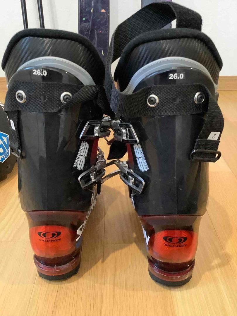 ARMADA ALPHA ONEにTYROLIA　スキーセット