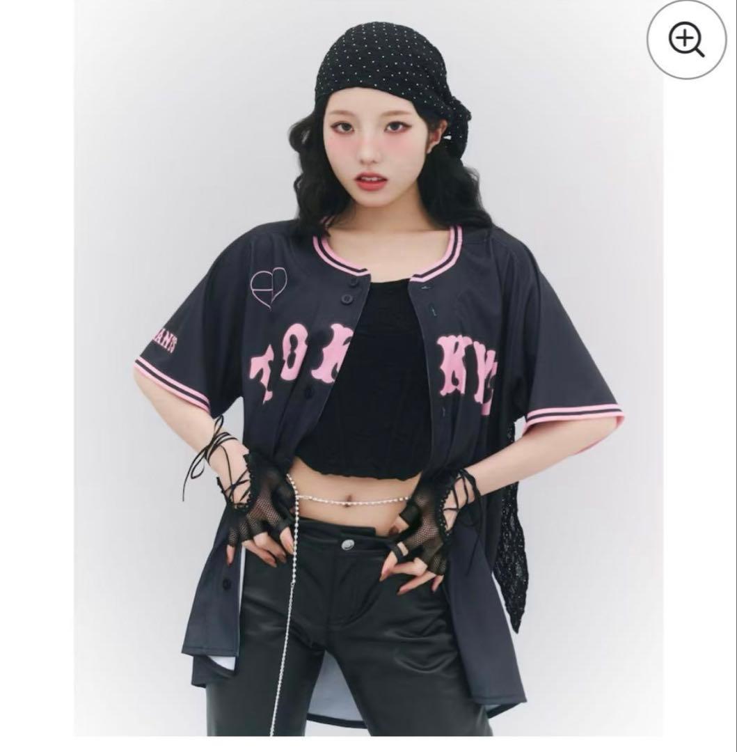 【Mサイズ】BLACKPINK×読売ジャイアンツ ブラック ユニホーム