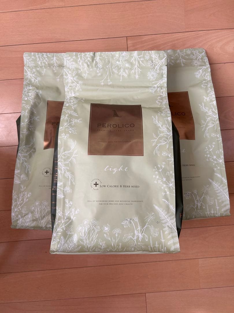 ペロリコ ドッグフード ライト 1.8kg 低カロリー フード 3個セット