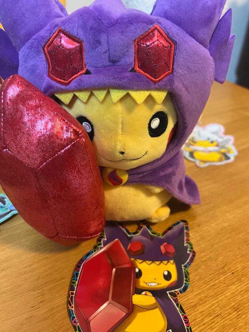 ポンチョを着たピカチュウ ぬいぐるみ　セット