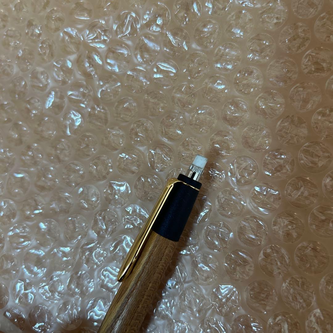 美品！！ボナンペン 欅　真鍮金具　シャープペン0.5 箱・保証書付き　早い者勝ち