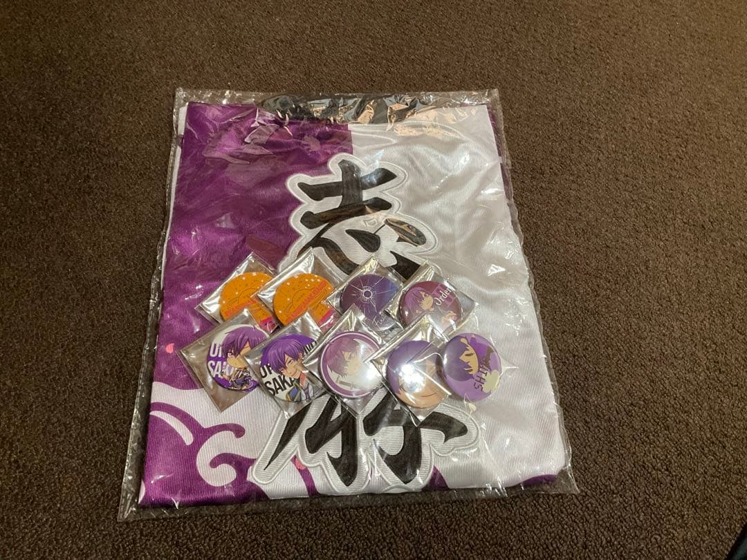 浦島坂田船 志麻 旧法被 缶バッジセット