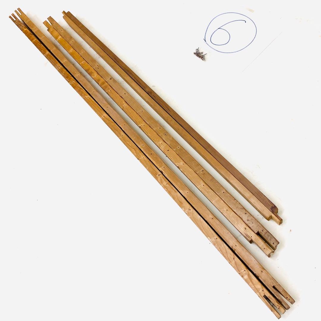 絵画用 木枠 キャンバス枠 F100号 杉材 KISO刻印 良品 送料込み ⑥