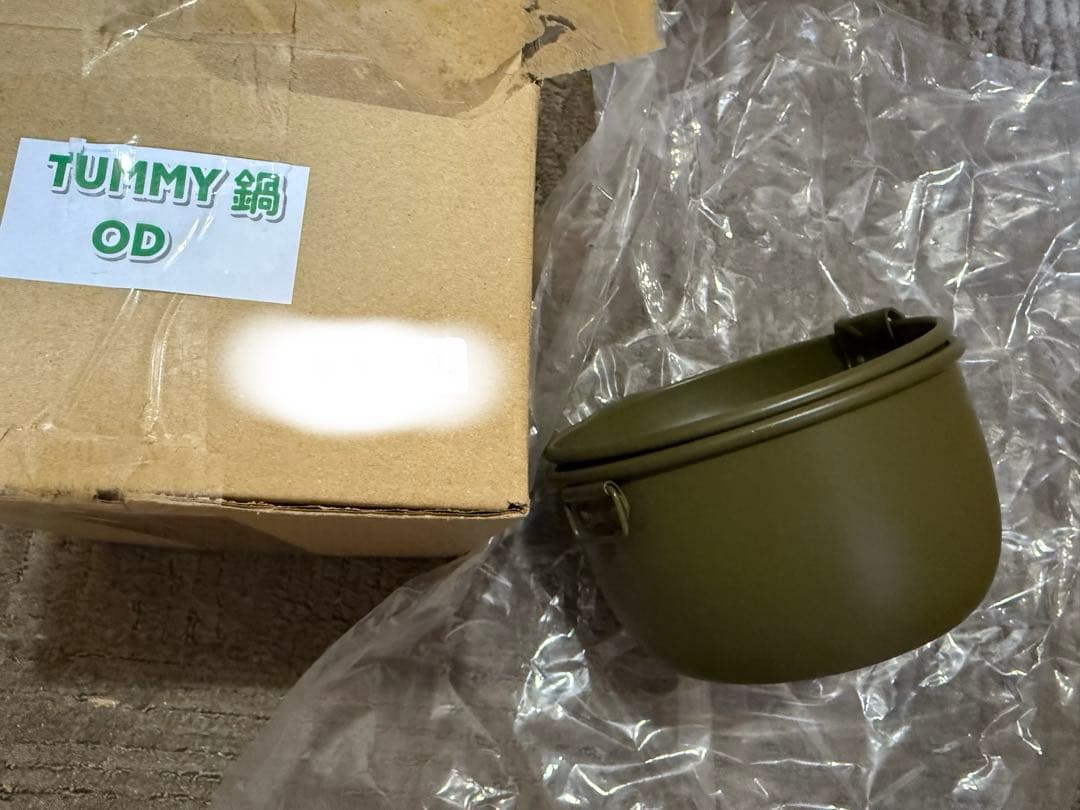 bushdebrunt tummy 鍋　OD新品　brunt ブラント オリーブ