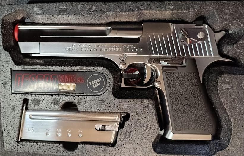 デザートイーグル クロームステンレス 東京マルイ ガスブローバック