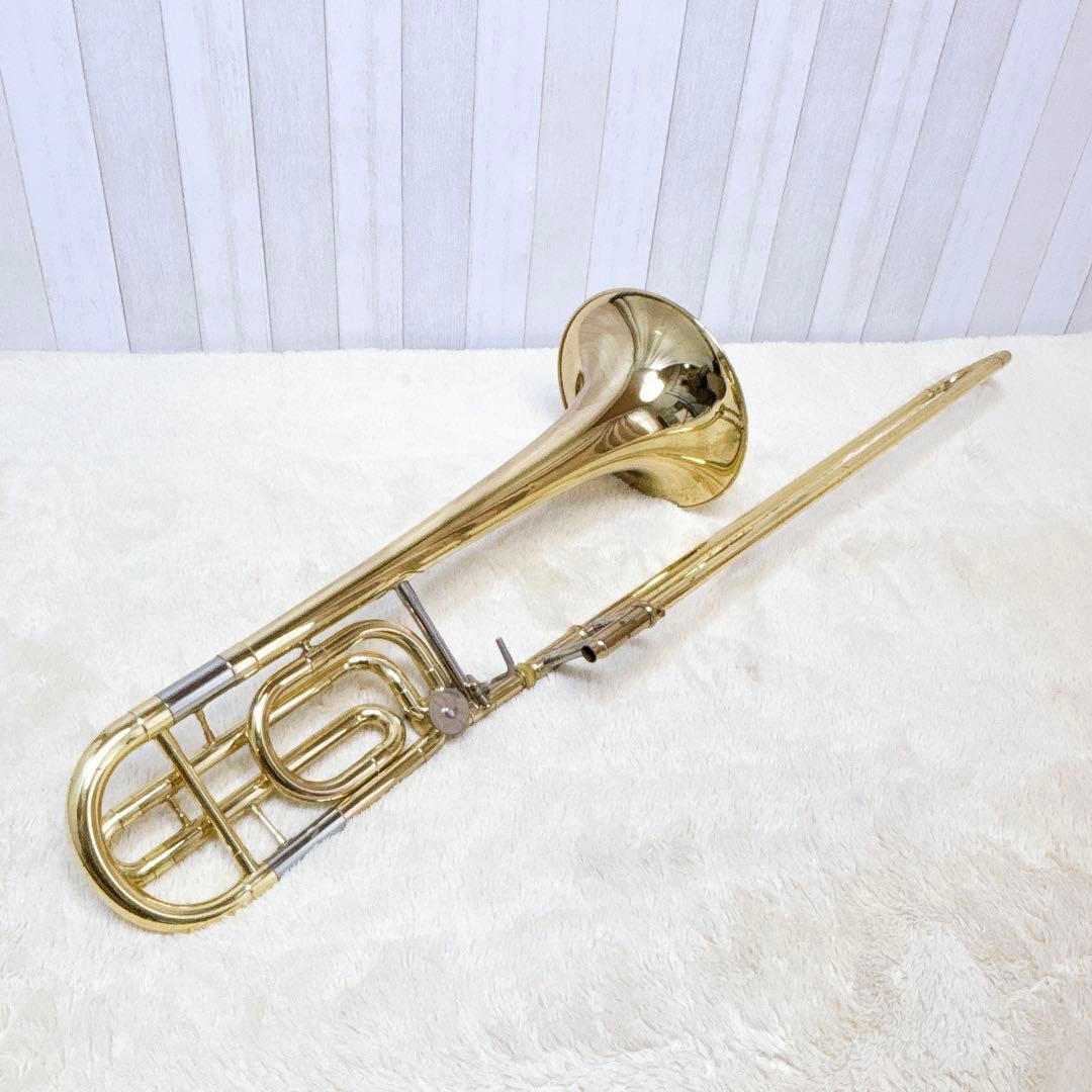 YAMAHA YBL-322 B♭/F バストロンボーン マウスピース付き