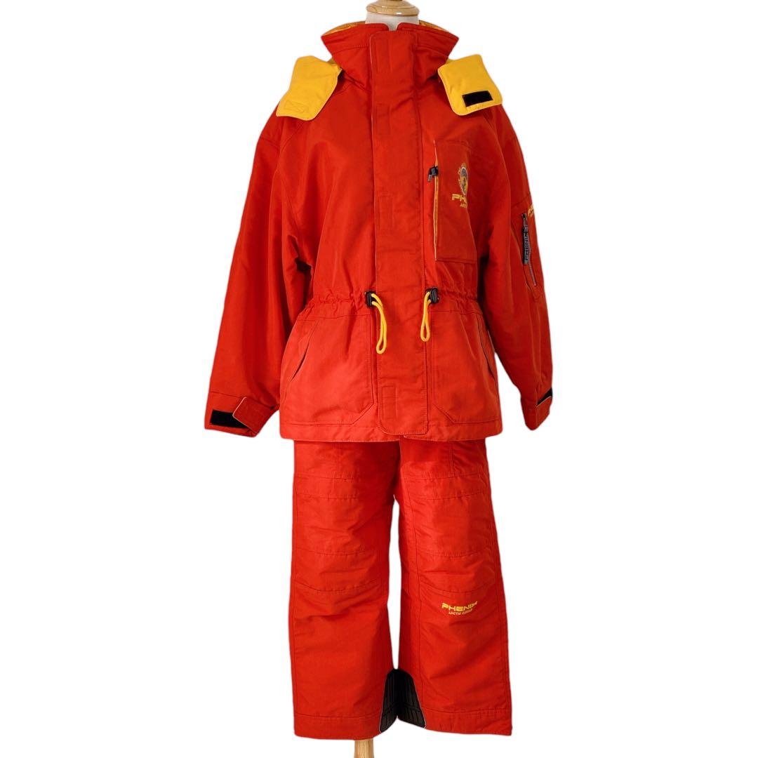 美品☆フェニックス スノーボード スキー ウェア レッド セットアップ 冬