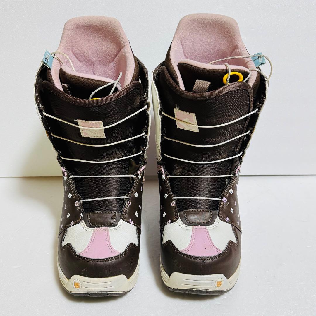24.5cmバートンスノーボードブーツ(女性用) ブラウン/ピンク