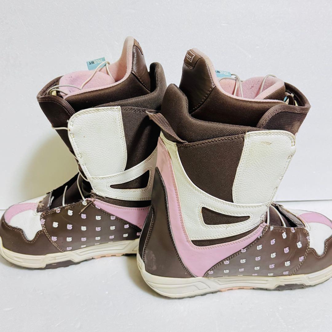 24.5cmバートンスノーボードブーツ(女性用) ブラウン/ピンク