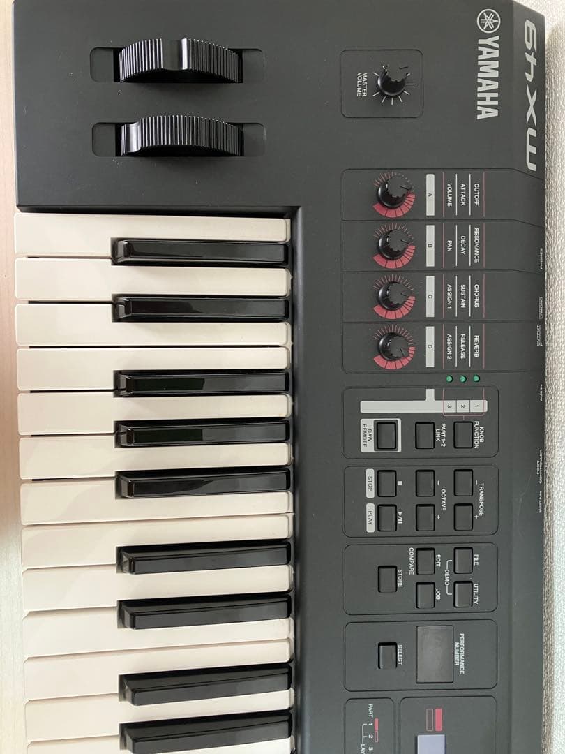 Yamaha MX49 ワークステーションシンセサイザー 純正ケース付き