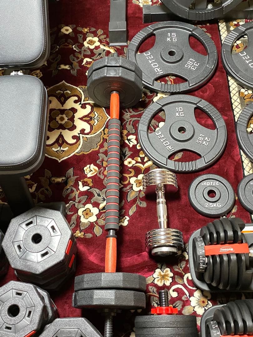 【引取限定】IROTEC（アイロテック）製 ホームジムトレーニングセット 多数