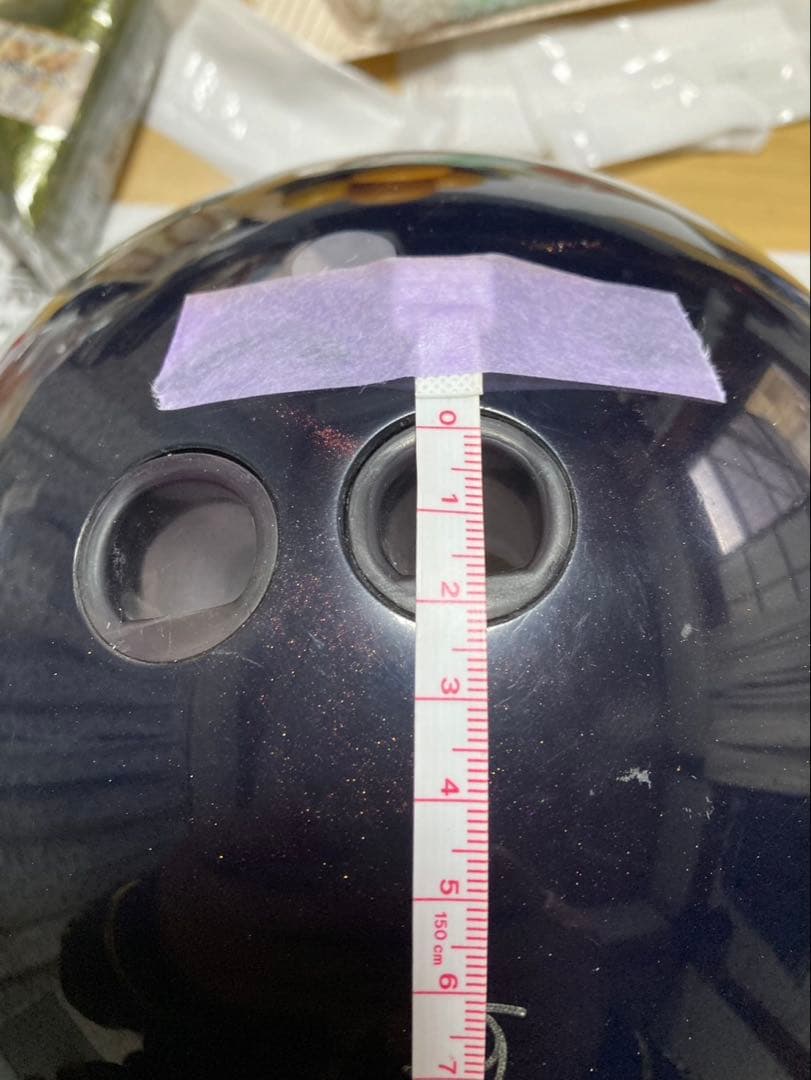 PHYSIX BLACKOUT ボウリングボール14ポンド3オンス