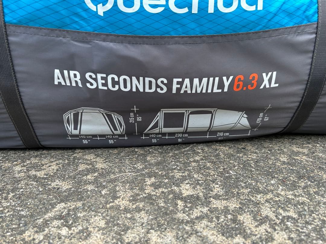 テント・タープ Quechua Air Seconds family 6.3 XL