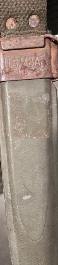 WW2/M-1936 米軍実物装備 水筒(1945年製) M8A1鞘付