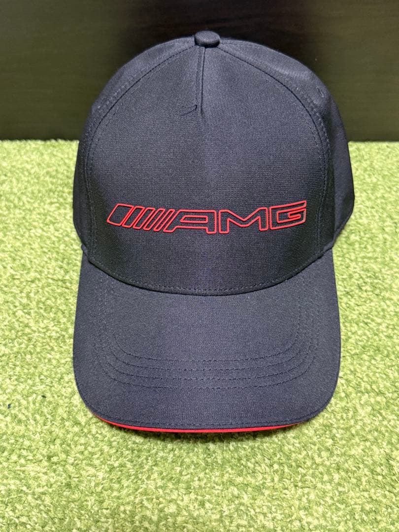 AMG ゴルフ用品5点セット　シューズケース　ヘッドカバー　キャップ　他