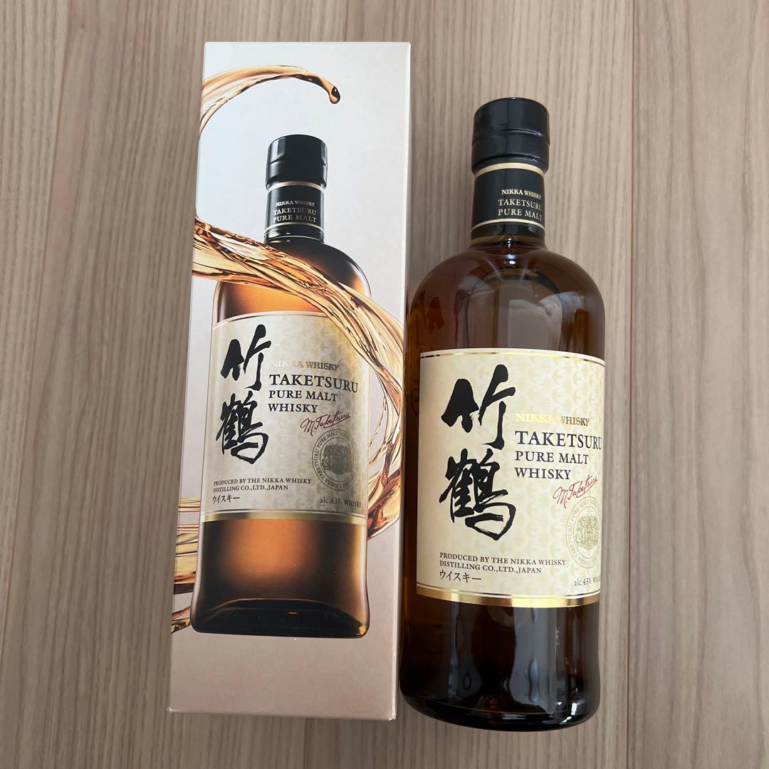 【未開栓箱付】ニッカ 竹鶴 ピュアモルト 700ml