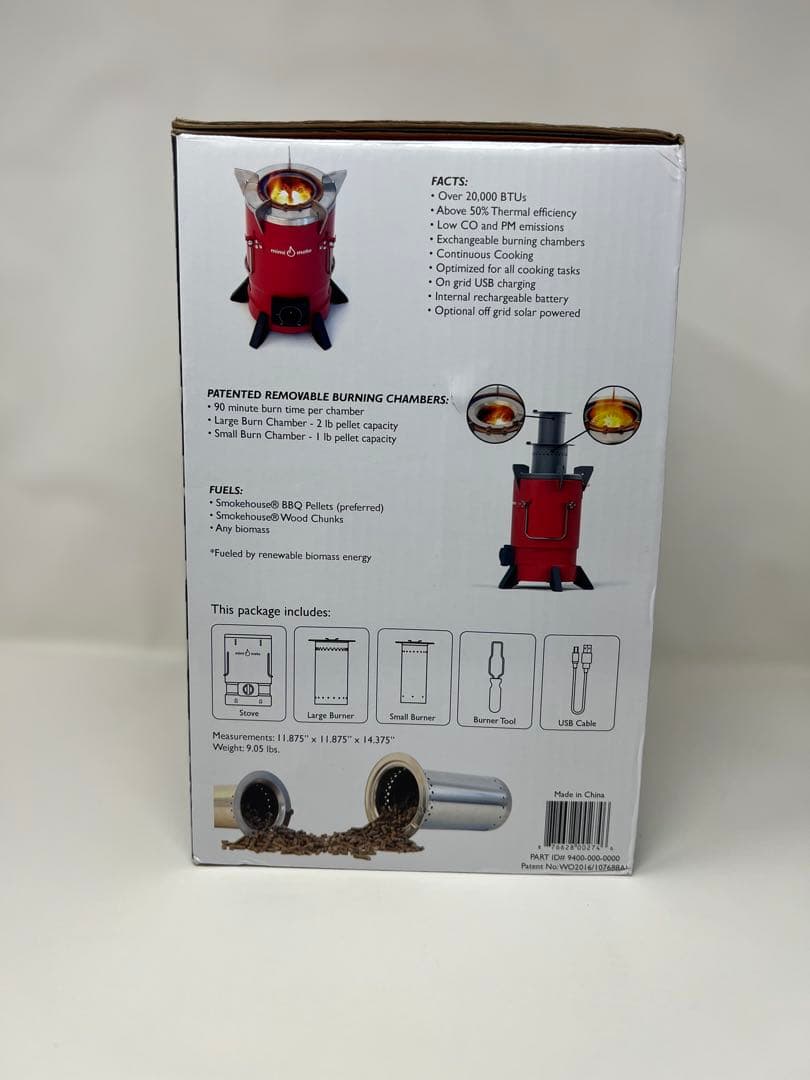 【新品未開封】Mimi Moto ミミモト ポータブルストーブ　キャンプ