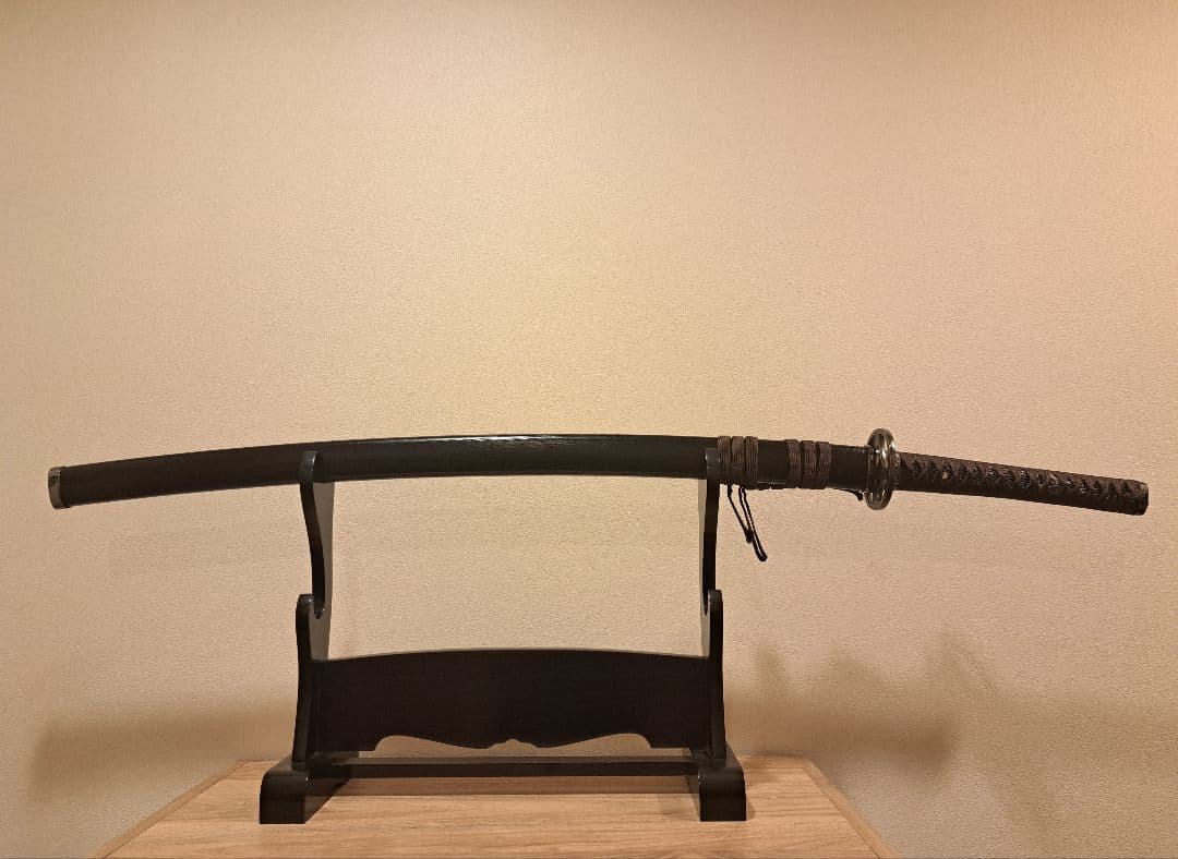 斎藤一 拵え 黒鞘 模造刀
