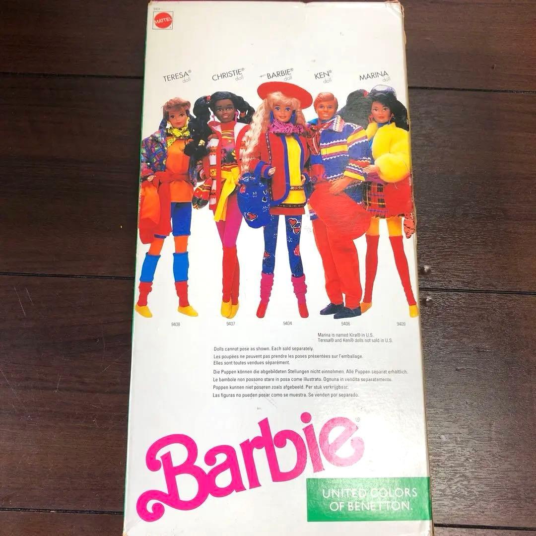 90's Vintage バービー 人形 ベネトン　BENETTON